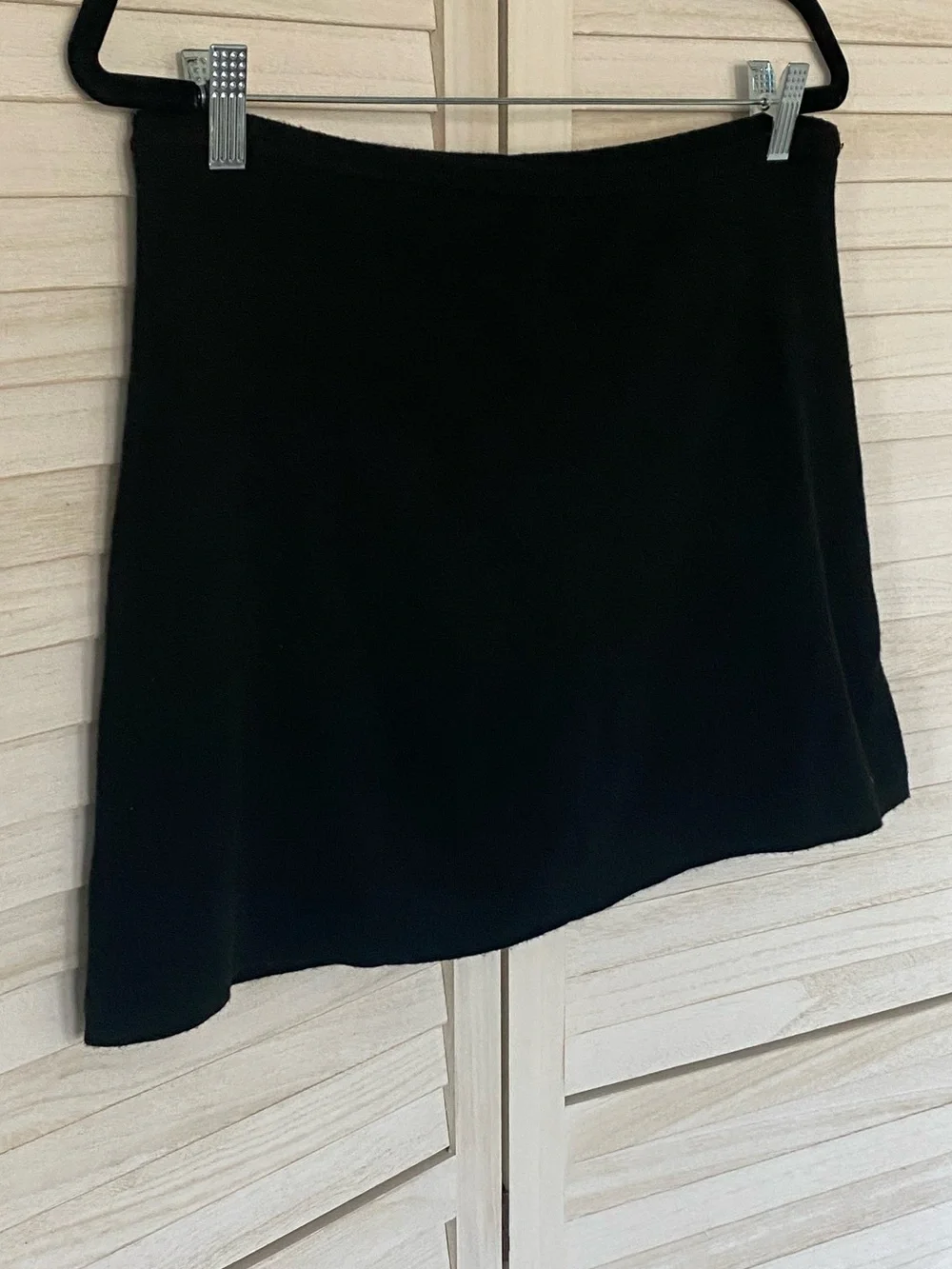 Wayf Black Knit Mini Skirt/Skort SZ XL NWT
